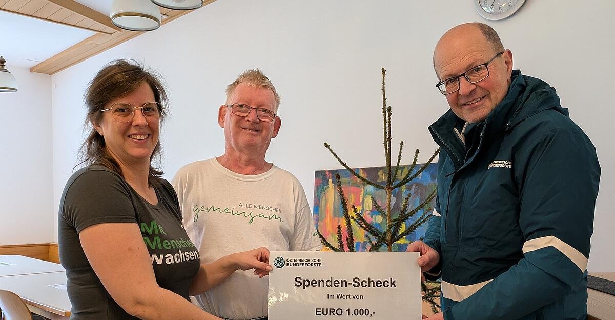 Федеральные леса поддерживают Lebenshilfe